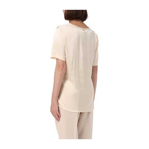 LIU.JO Blusa Blusa Donna a girocollo in viscosa 42 - Francavilla Moda